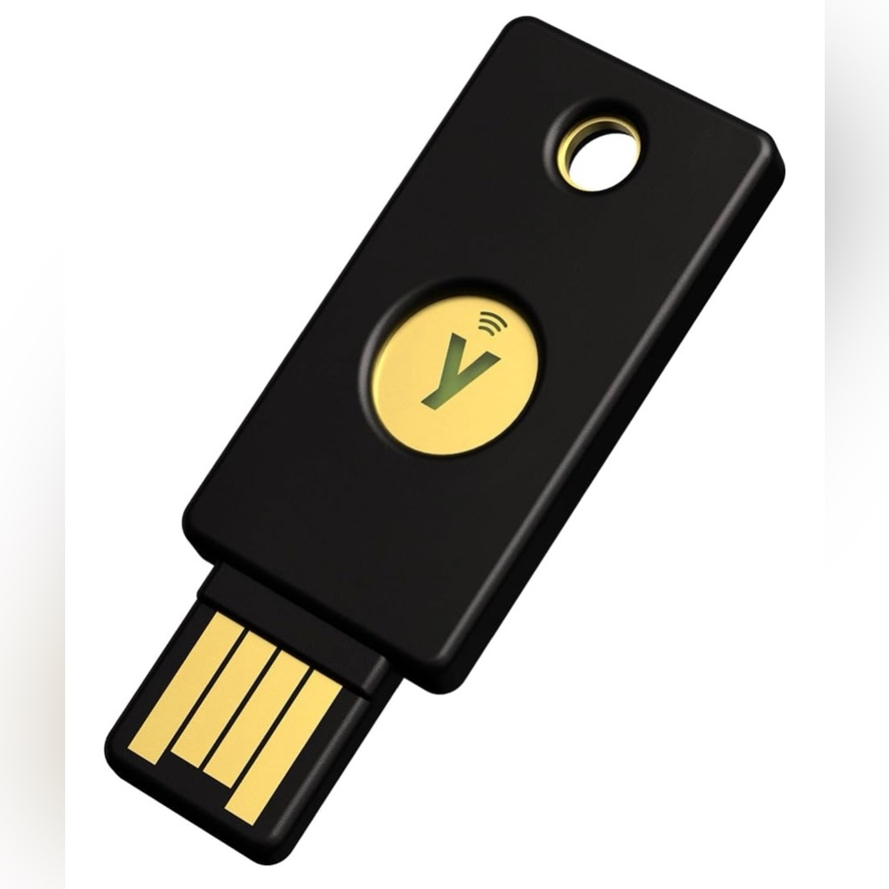 NEW/SEALED Yubico - Security Key NFC - Black - Two-Factor authentication (2FA)